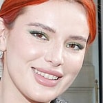 Bella Thorne smiles close up
