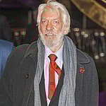 Actor Donald Sutherland attending the Hunger Games Catching Fire film premiere at the Odeon Leicester Square in London
