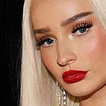 Kim Petras poses close up