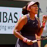 Naomi Osaka expressing emotions during Tennis Grand slam Roland garros 2024 Paris