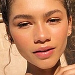 Zendaya poses close up in the sun