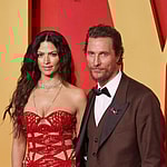 Matthew McConaughey and Camila McConaughey at 2024 Vanity Fair Oscar Party
