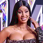 NEWARK, NEW JERSEY, USA - SEPTEMBER 12: American rapper Cardi B (Belcalis Marlenis Almanzar Cephus) wearing a Dilara Findikoglu dress arrives at the 2023 MTV Video Music Awards held at the Prudential Center on September 12, 2023 in Newark, New Jersey, United States. 13 Sep 2023 Pictured: Cardi B. Photo credit: Xavier Collin/Image Press Agency/MEGA TheMegaAgency.com +1 888 505 6342 (Mega Agency TagID: MEGA1032160_023.jpg) [Photo via Mega Agency]