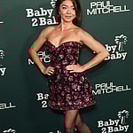 Sarah Hyland poses at the 2023 Baby2Baby Gala