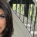 Teresa Giudice poses for the camera.