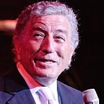 Legendary jazz singer Tony Bennett who died today (Friday) , pictured singing live at the Royal Concert Hall in Glasgow in 2005