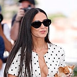 Demi Moore at Dennis Quaid - 77th Cannes Film Festival