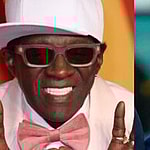 Flavor Flav (left) Jordan Chiles (right)