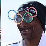Simone Biles (left) Snoop Dogg (right)