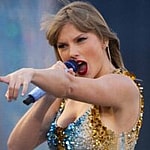 Taylor Swift performing at 2024 Eras Tour