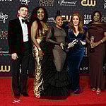 Abbott Elementary cast at Critics Choice Awards 2023 - Pressroom