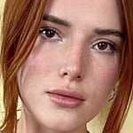 Bella Thorne poses close up