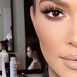 Kourtney Kardashian close up