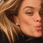 Logan Paul and Nina Agdal pose for a selfie.