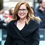 Jenna Fischer at The Build Series taping