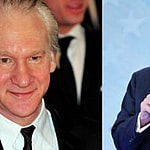 Bill Maher (left) Donald Trump (right)