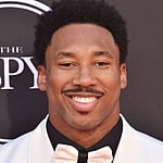 Myles Garrett (left) Deshaun Watson (right)