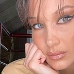Bella Hadid posing close up