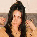 Brianna LaPaglia posing with a straight face