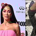 Nicole Scherzinger, Russell Brand photo collage