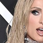 Paris Hilton close up