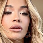 Rita Ora poses close up