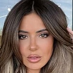 Brielle Biermann strikes a pose for the camera.