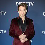 James Kennedy at Kathy Hilton's home for private holiday charity event