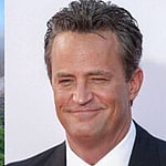 California wildfires (left) Matthew Perry (right)