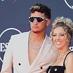 Patrick Mahomes and Brittany Mahomes at The 2023 ESPY Awards