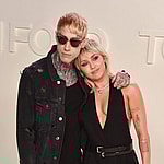 Trace Cyrus and Miley Cyrus at Tom Ford AW20 Show