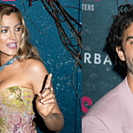 Blake Lively and Justin Baldoni on It Ends With Us red carpet