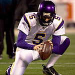 Chris Kluwe on the NFL field