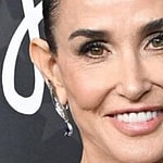 Demi Moore close up