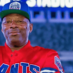 Carl Banks in front of MetLife Stadium