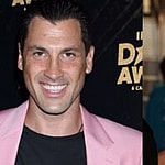 Maks Chmerkovskiy (left) Kirstie Alley (right)