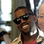 Kanye West and Amber Rose at Sunset plaza