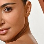 Kim Kardashian close up