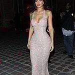Kylie Jenner poses up a storm while leaving the Schiaparelli Fashion show in Paris. 28 Sep 2023 Pictured: Kylie Jenner. Photo credit: TheRealSPW / MEGA TheMegaAgency.com +1 888 505 6342 (Mega Agency TagID: MEGA1038762_002.jpg) [Photo via Mega Agency]