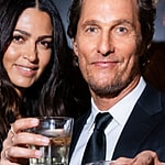 The McConaugheys toast to the premiere of Matthew’s new film, 'The Rivals of Amziah King'