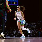 Angel Reese during an Unrivaled game.