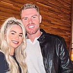Chelsea Freeman and Freddie Freeman smiling