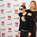 Gabby Windey and Robby Hoffman at 2023 iHeartRadio Music Festival