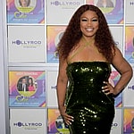 Garcelle Beauvais posing on the red carpet.