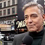 George Clooney At Meet the Cast Of "Good Night, And Good Luck"