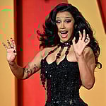 Cardi B arrives for the Vanity Fair Oscar Party at the Wallis Annenberg Center for the Performing Arts in Beverly Hills, California on Sunday, March 10, 2024. Photo by Chris Chew/UPI Newscom/(Mega Agency TagID: upiphotostwo976303.jpg) [Photo via Mega Agency]