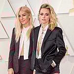 Kristen Stewart and Dylan Meyer at the 94th Academy Awards