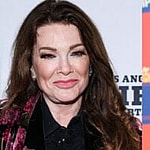 Photo collage of James Kennedy and Lisa Vanderpump.