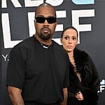 50 Cent, Kanye West and Bianca Censori photo collage