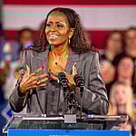 Michelle Obama And Alicia Keys Rally For Vice President Harris